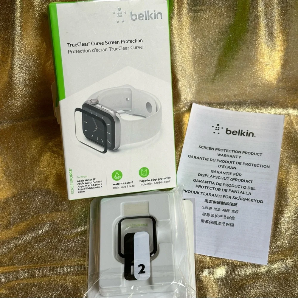 Belkin TrueClear Curve Screen Protection for Apple Watch